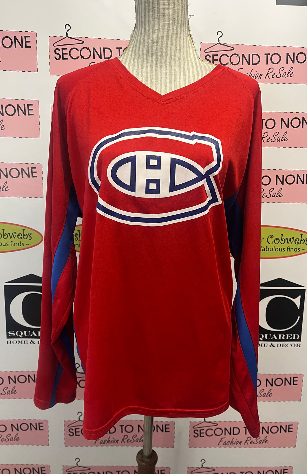 Montreal Canadiens Jersey Top (Size XL- Mens)