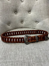 Cargar imagen en el visor de la galería, Genuine Leather Belt (Size S)
