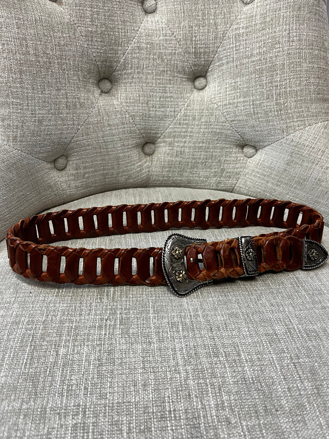 Genuine Leather Belt (Size S)