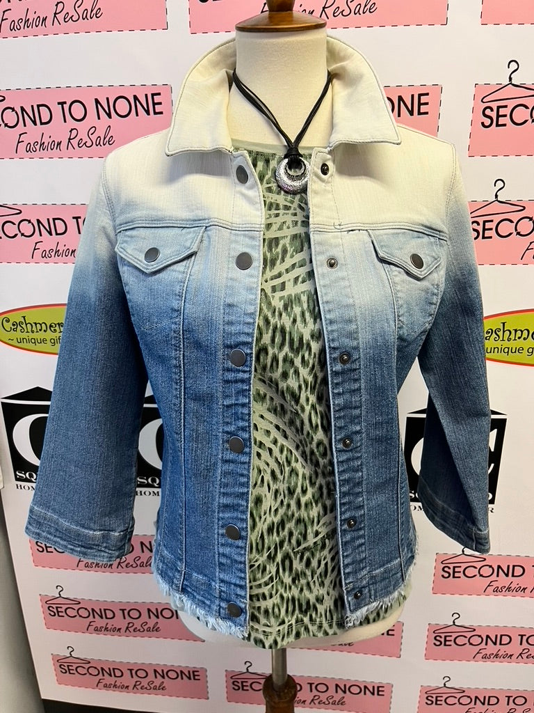 Cleo Ombre Denim Jacket (Size S)