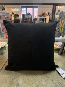 Black Suedette Cushions (2 Sizes)