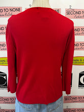Load image into Gallery viewer, K.I.K.I.T Red Long Sleeve With Silver Hardware (Size L)
