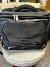 Load image into Gallery viewer, TSN Branded Wheeled Carry-On Suitcase NWOT
