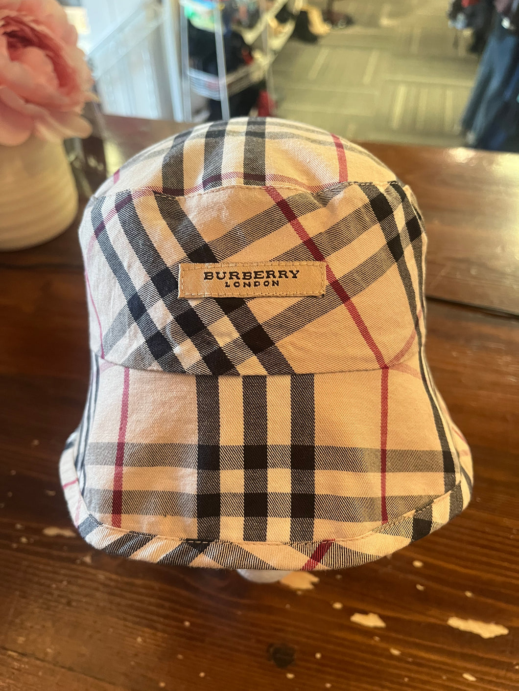 Reversible Vintage Burberry London Children’s Hat