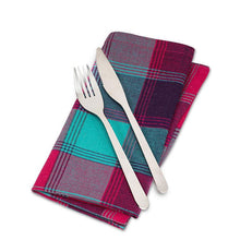 Load image into Gallery viewer, Plaid Cotton Napkins (Only 1 Colour Left!)
