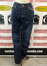 Cargar imagen en el visor de la galería, Silver Dark Wash Slim Boot Cut Jeans (Size 30 x 33)
