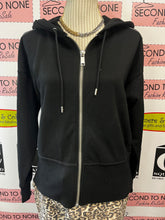 Charger l'image dans la galerie, Michael Kors Logo Stripe Zipper Hoodie (Size M)
