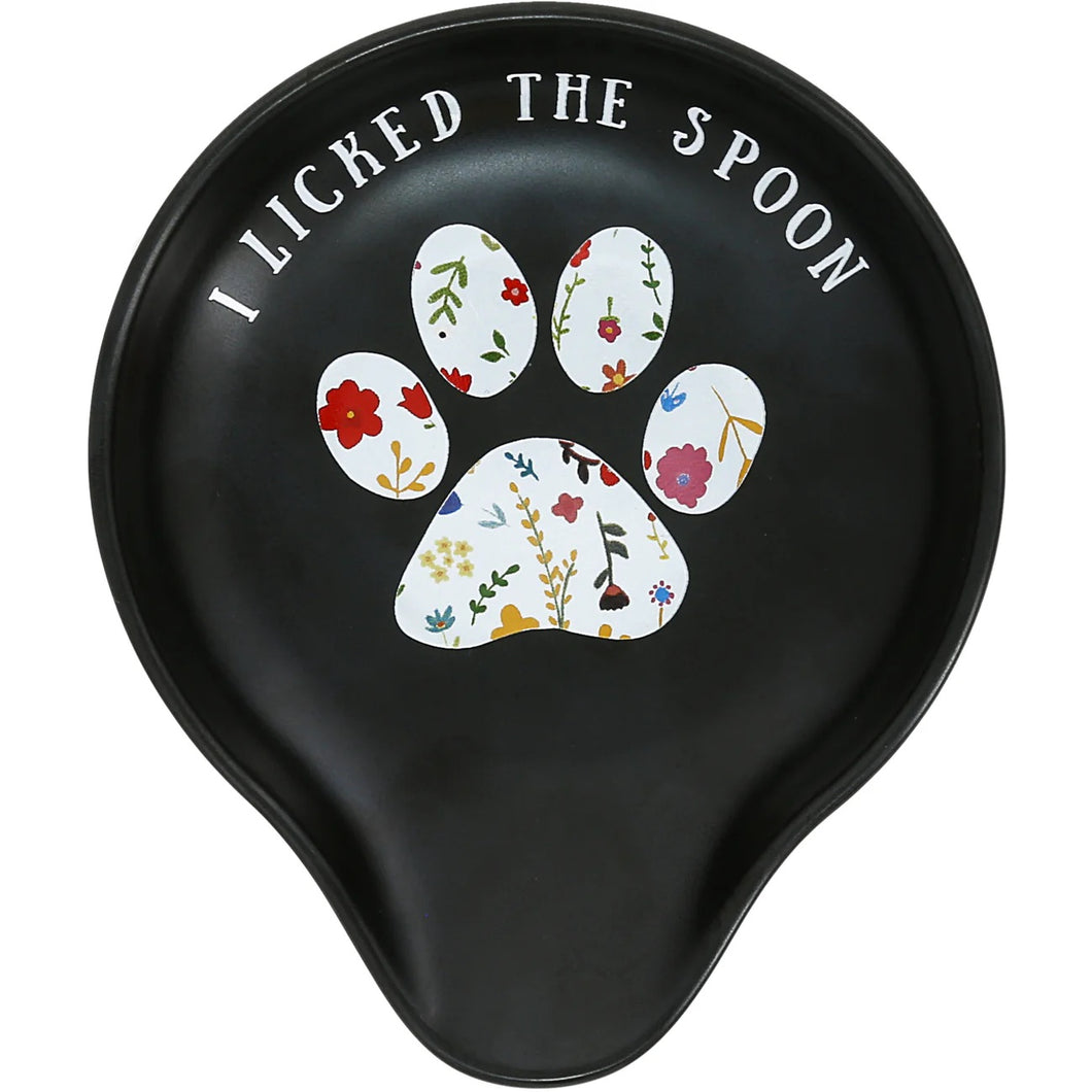 Pet Spoon Rest (Dog & Cat Versions)