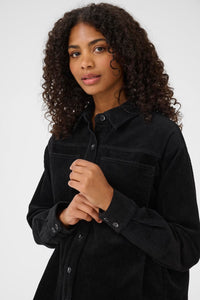 Black Corduroy Cotton Jacket