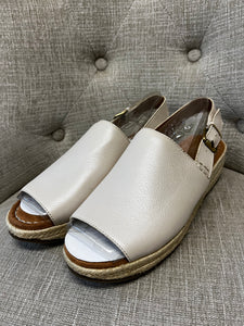 Naturalizer Leather Wedge Sandals (Size 8)