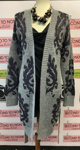 NADO Paisley Print Cardigan (Size L)