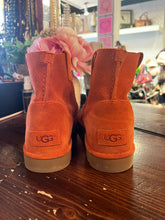 Load image into Gallery viewer, UGG Unlined Mini Perf Orange Boots (Size 10)
