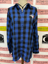 Cargar imagen en el visor de la galería, Toronto Blue Jays Flannel Shirt (Size XL-Unisex)
