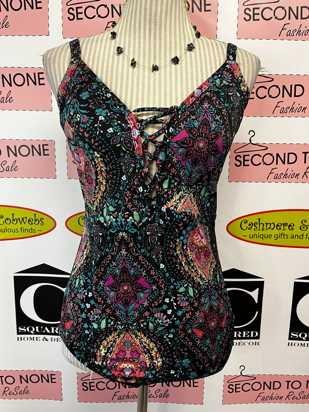 Torrid 1 Piece Bathing Suit (Size 0=L)