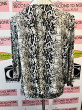Load image into Gallery viewer, Snakeskin Blouse (Size M)
