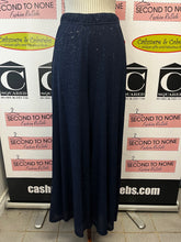 Cargar imagen en el visor de la galería, Sparkly Pallazzo Pants (2 Colours) (Navy and Black)
