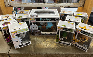 "Rick and Morty" Pop Funko Figurines (8 Options) (All New in Box!)