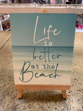 Load image into Gallery viewer, Beach Easel Signs (2 Styles)
