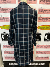 Load image into Gallery viewer, Navy Plaid Overshirt (Size M)
