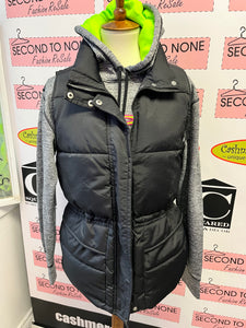 Black Puffer Vest (Size XL)