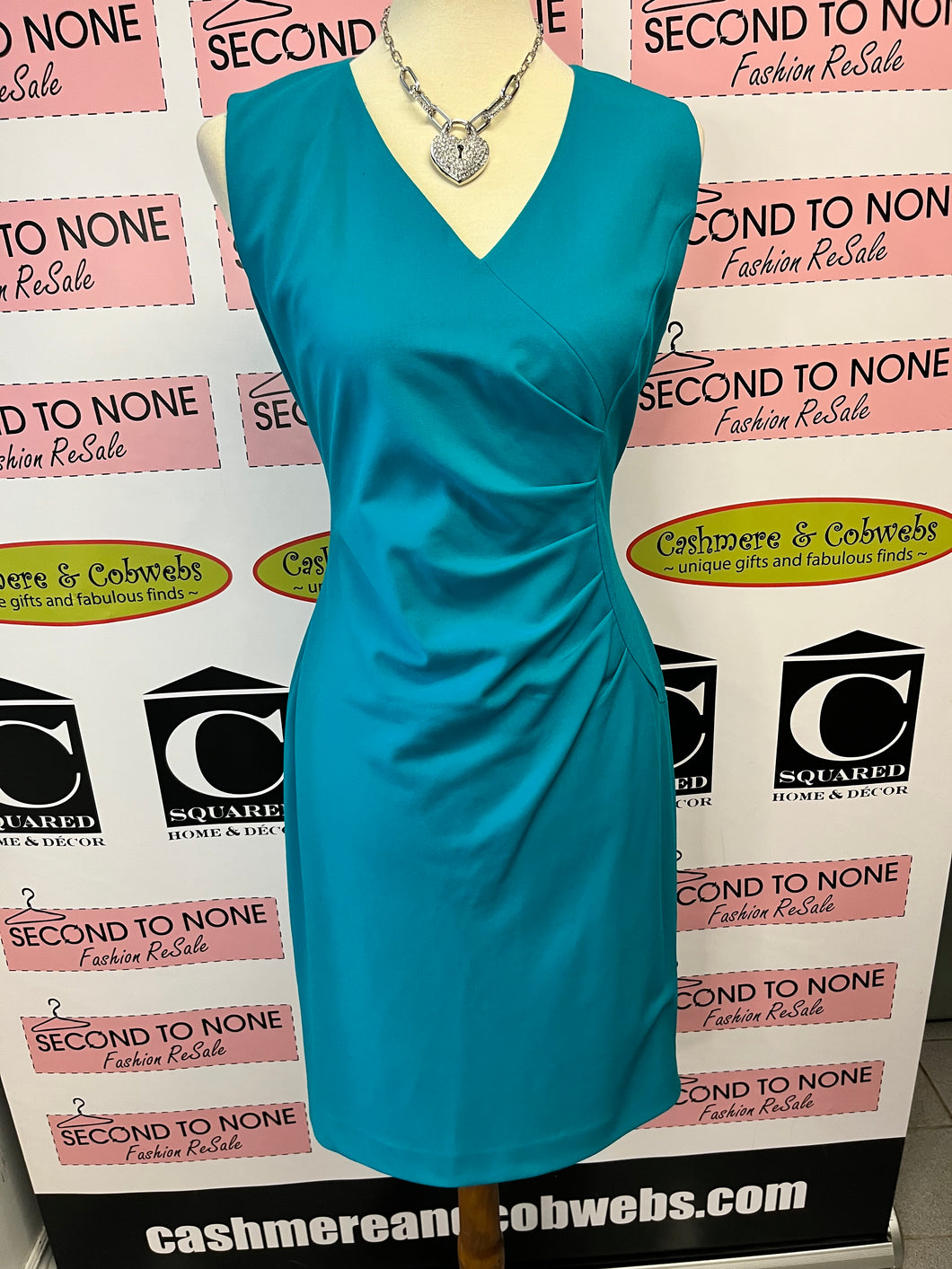 Calvin Klein Teal Dress (Size 10)