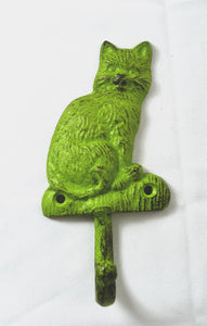 Green Kitten Hook
