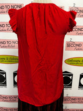 Load image into Gallery viewer, NWT Red Ruffle Tank (Size XS)
