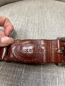 Genuine Leather Belt (Size S)