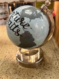 Adventure Awaits Small Globe