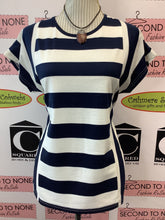 Load image into Gallery viewer, Striped Button Back Tee (3 Colours)
