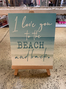 Beach Easel Signs (2 Styles)