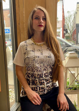Load image into Gallery viewer, Animal Print Sparkle Tee
