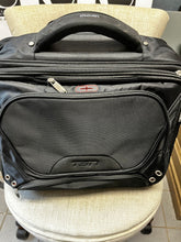 Load image into Gallery viewer, TSN Branded Wheeled Carry-On Suitcase NWOT
