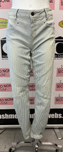 Load image into Gallery viewer, Guess Pinstriped Jeans (Size 32)
