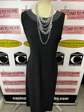 Load image into Gallery viewer, Black &amp; Silver Little Black Dress
