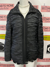 Load image into Gallery viewer, Textured Casual Zip Jacket (Size 12)

