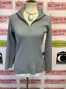 Croft & Barrow 1/4 Zip Sweater (Size M)