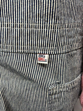 Charger l&#39;image dans la galerie, Big Bill Striped Overalls (Men&#39;s Size XL)
