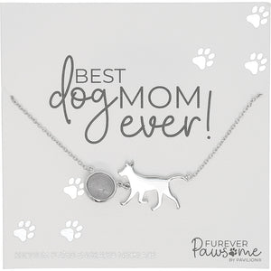 "Best Dog Mom Ever" Necklace