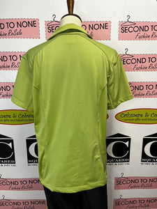 Lime Green Sports Tee (Size L)