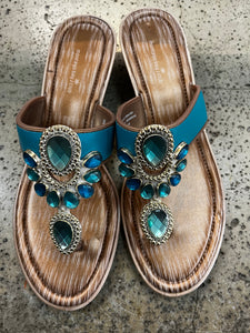 Montego Bay Bling Sandals (Size 9)