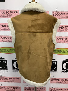 Old Navy Faux Suede Vest (Size L)