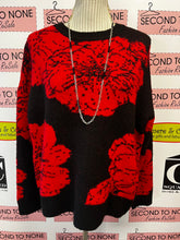 Charger l'image dans la galerie, Large Poppy Soft Knit Sweater (Size XL)

