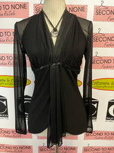 Load image into Gallery viewer, Onyx Formal Black Top (Fits S/M)
