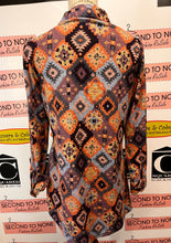 Cargar imagen en el visor de la galería, Fiori Geometric Print Top (Size S)
