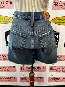 Levi's 501 Denim Shorts (Size 26W)