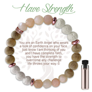 "Have Strength" Aromatherapy Bracelet (2 Colours)