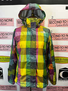 The North Face Plaid Windbreaker (Size S)