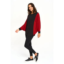 Load image into Gallery viewer, Red Coral Dolman Top (2 Colours)
