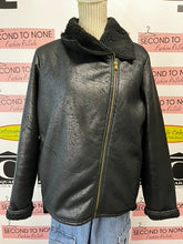 Cargar imagen en el visor de la galería, Ralph Lauren Faux Leather Jacket (Size XL)
